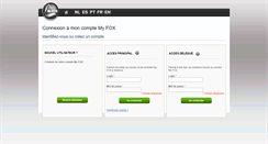 Desktop Screenshot of myfox-online.com