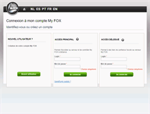 Tablet Screenshot of myfox-online.com